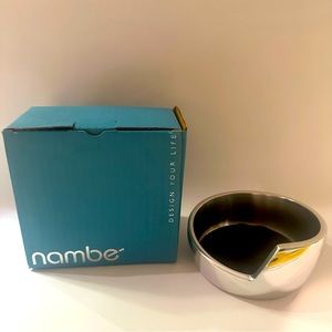 Nambe Spiral Wine Coaster